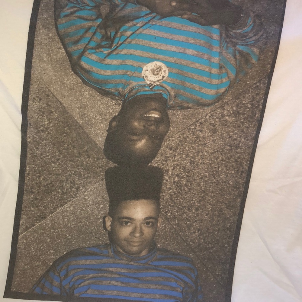 Vintage House Party white tee size S/M - Picture 2 of 4